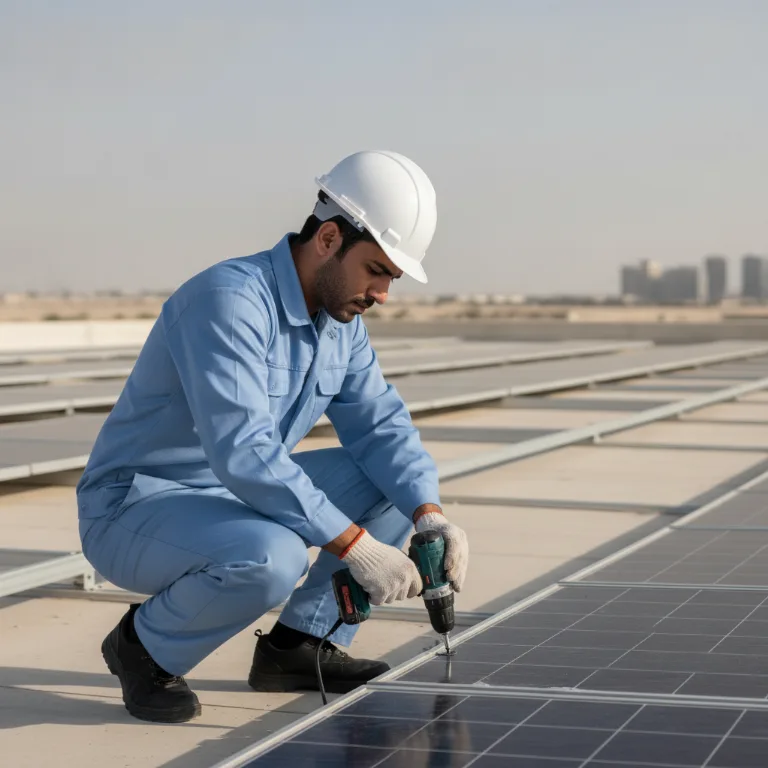 Solar Panel Installer service in Bani Yas City